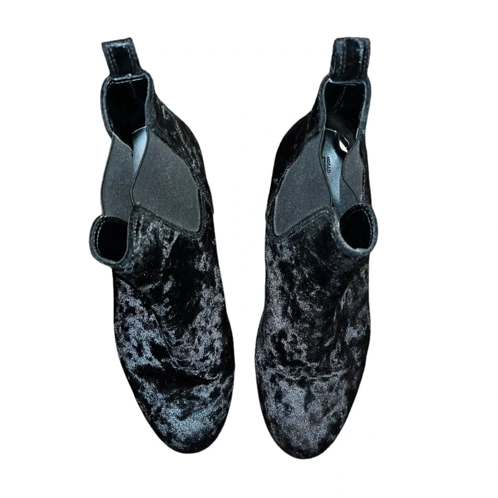 Urban Outfitters Velvet Chelsea Boots Size 9 - Picture 3 of 7